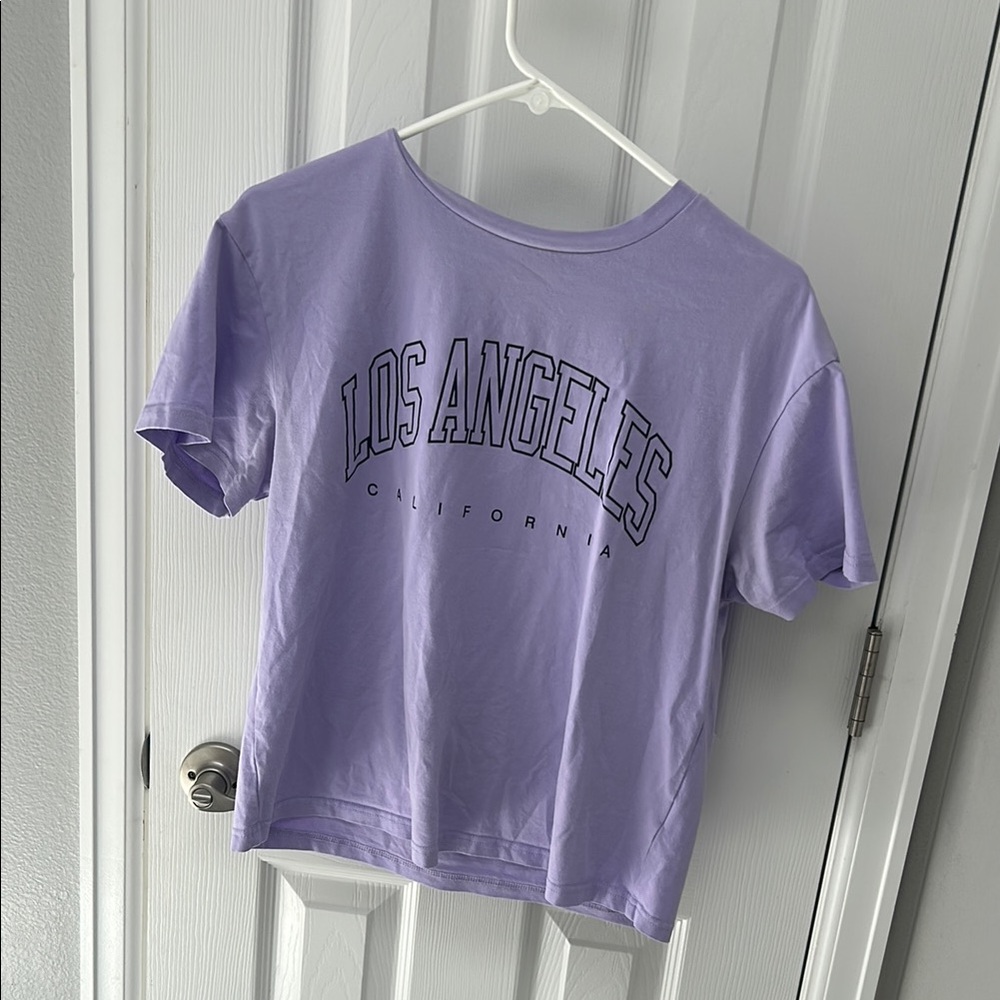 Purple Los Angeles T-Shirt